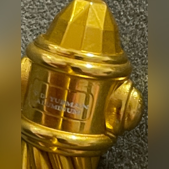 NWT Discontinued DAVID YURMAN Amber Gold 10 mm Aluminum Renaissance Cable Bangle - Picture 4 of 7